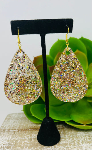 Teardrop Resin Earrings