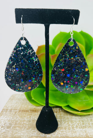 Teardrop Resin Earrings