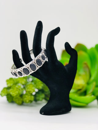 Cuff Variegated Stone Bracelet