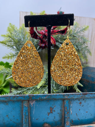Teardrop Resin Earrings