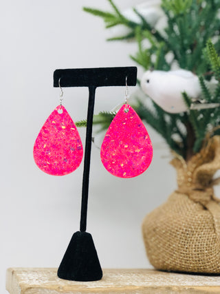 Teardrop Resin Earrings