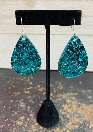 Teardrop Resin Earrings