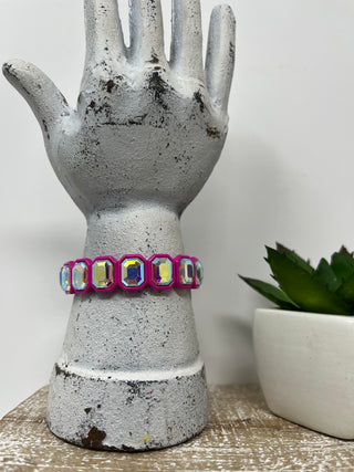 Square Crystal Color Bracelet