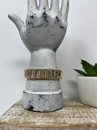 Rectangle Crystal Bracelet