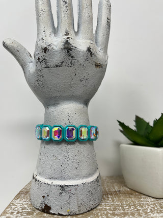 Square Crystal Color Bracelet